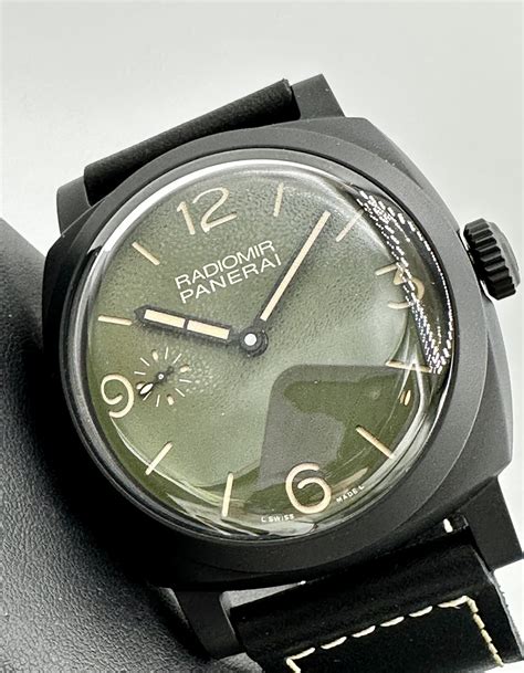 PANERAI RADIOMIR 1940 Black Ceramic 3 Days PAM 997 .